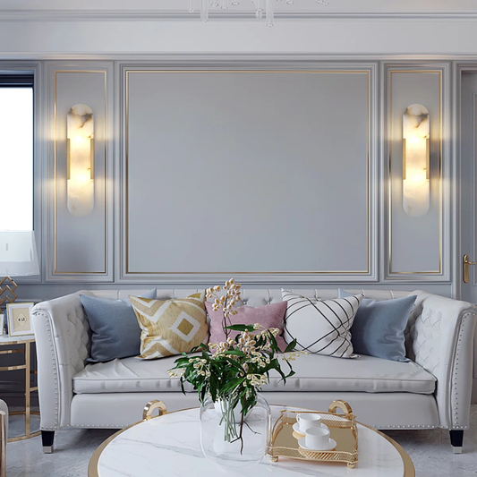 NovaEdge Alabaster Wall Light