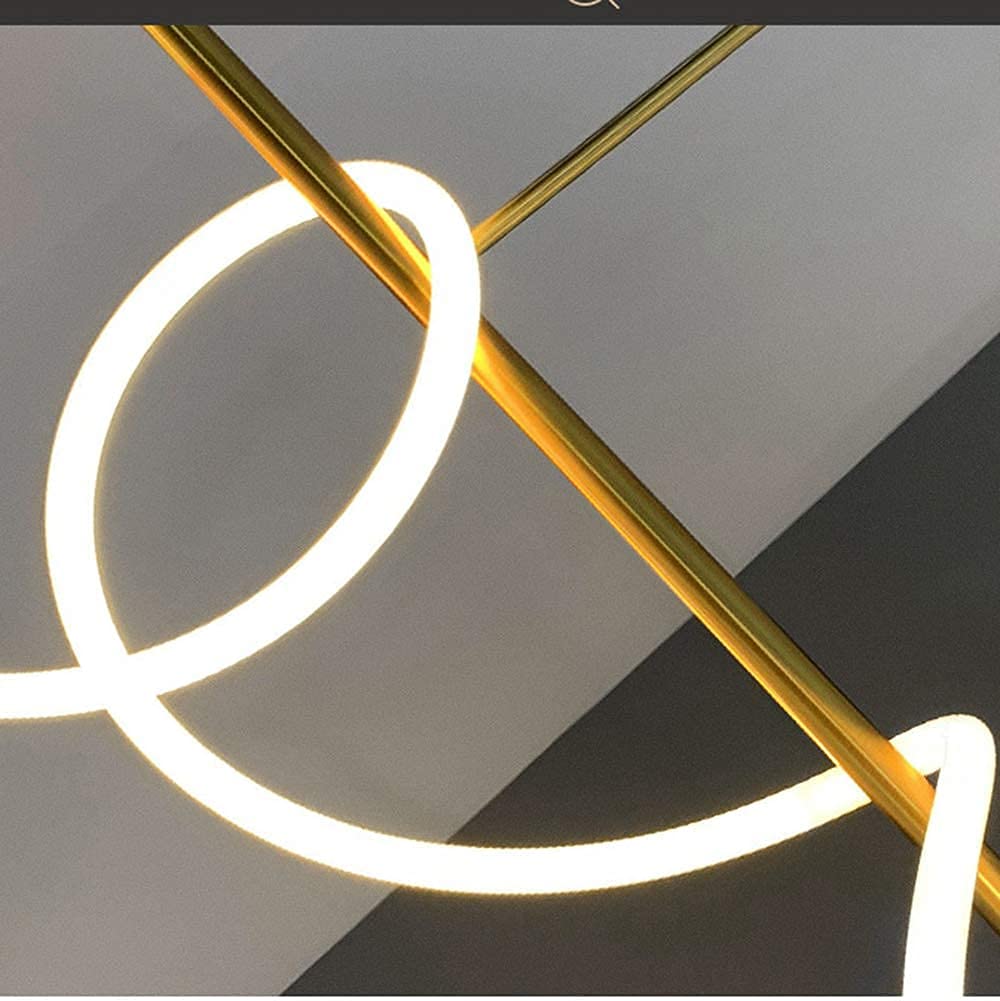 Infinity Glow Ring Chandelier