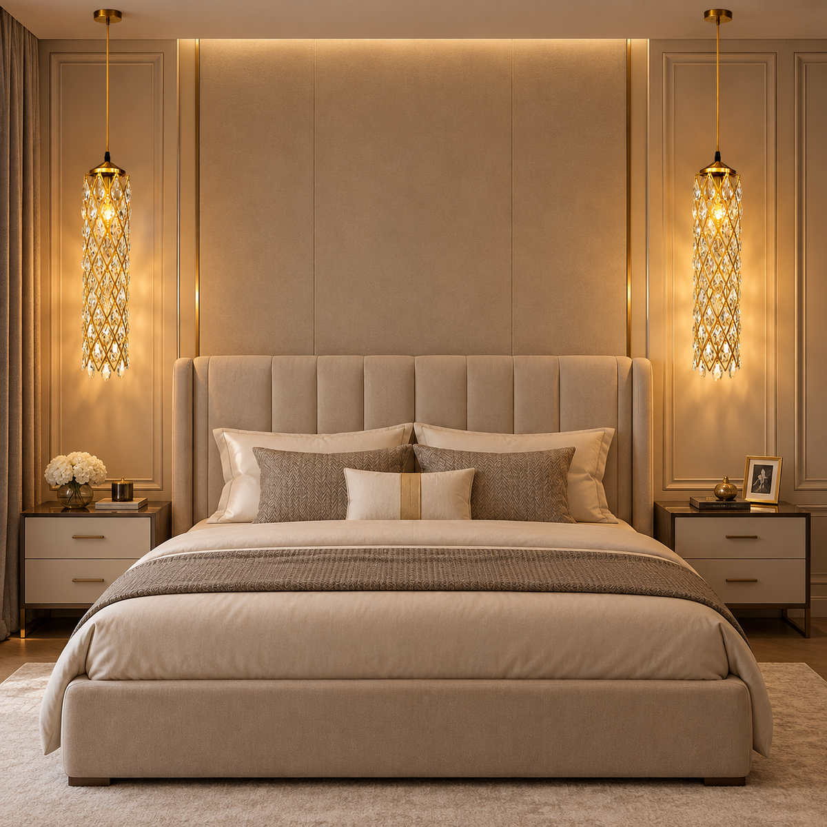 Élanza Crystal Hanging Light