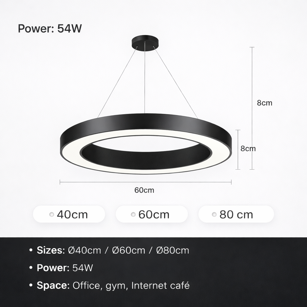 Circular LED Profile light
