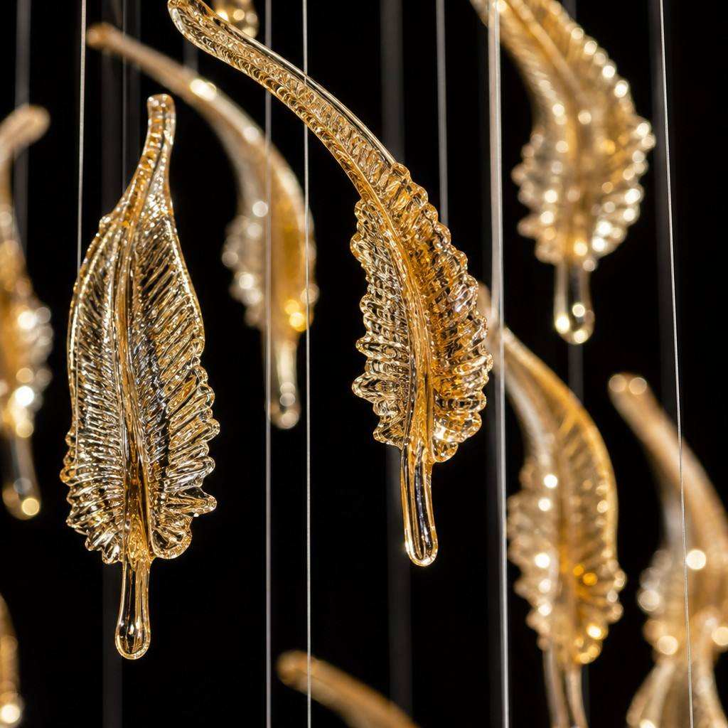 Élanora Leaf Chandelier