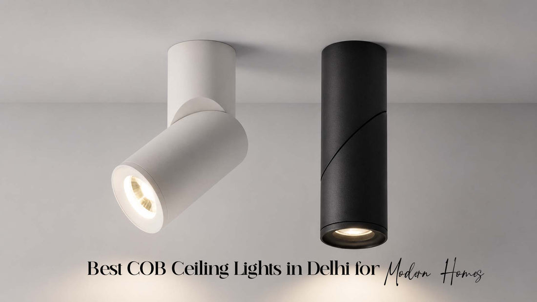 Best COB ceiling lights in Delhi for luxury modern home interiors by Luxore India