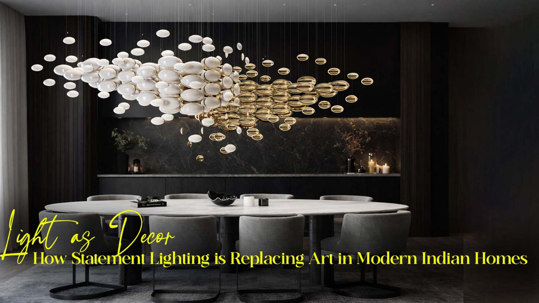 Light as Decor: How Statement Lighting is Replacing Art in Modern Indian Homes