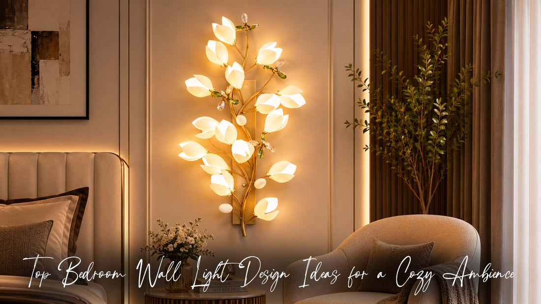 Modern bedroom wall light design creating a cozy ambience with elegant LED wall sconces and warm lighting