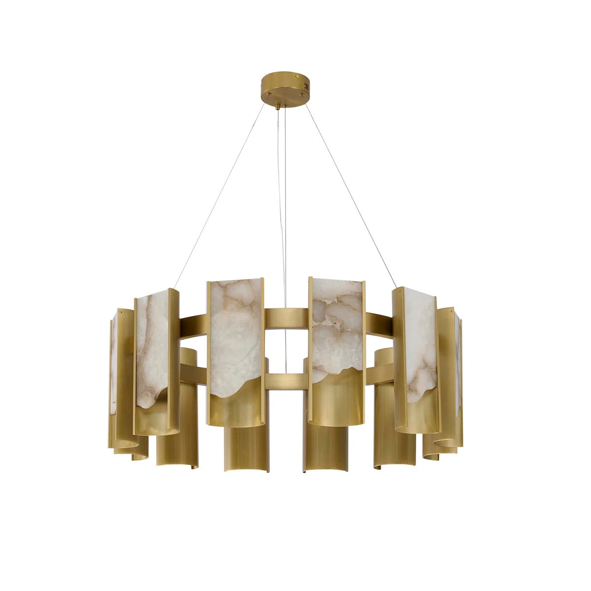 Solvane Veil Alabaster Chandelier