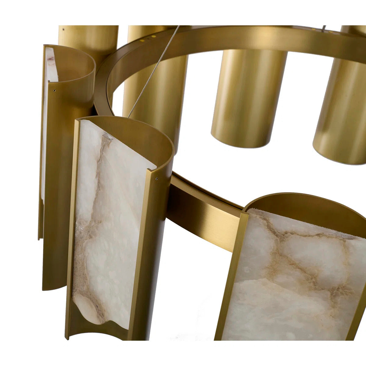 Solvane Veil Alabaster Chandelier