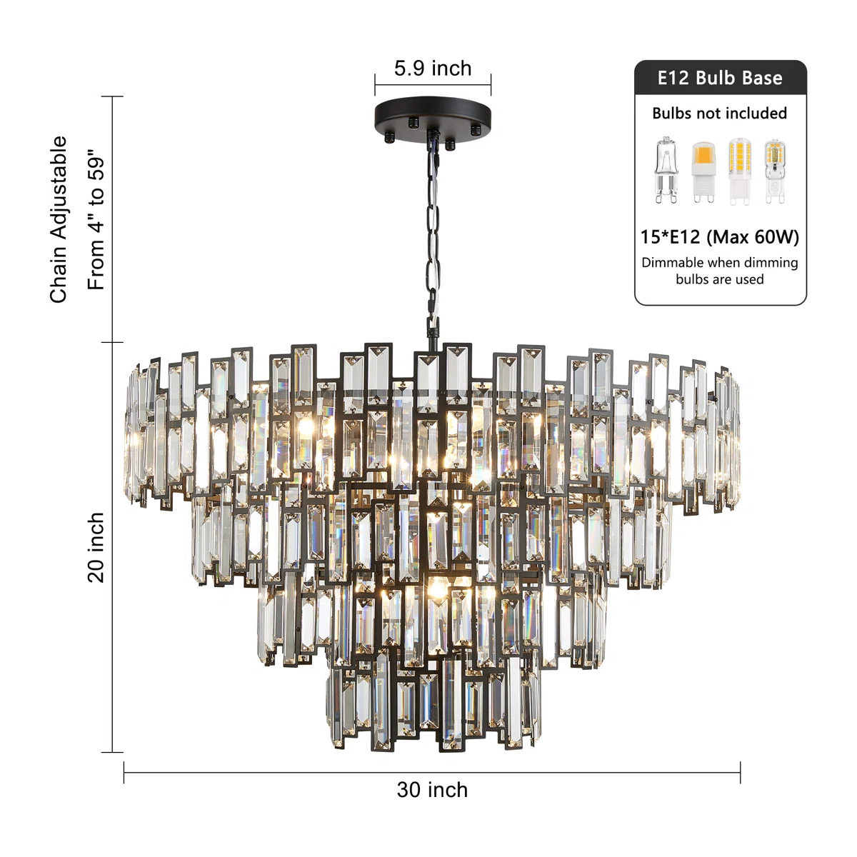 Lustréa Circular Chandelier