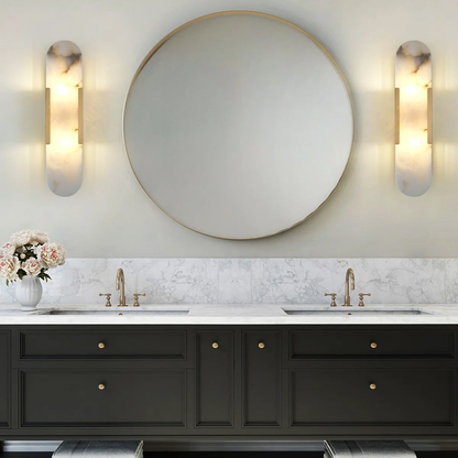 NovaEdge Alabaster Wall Light