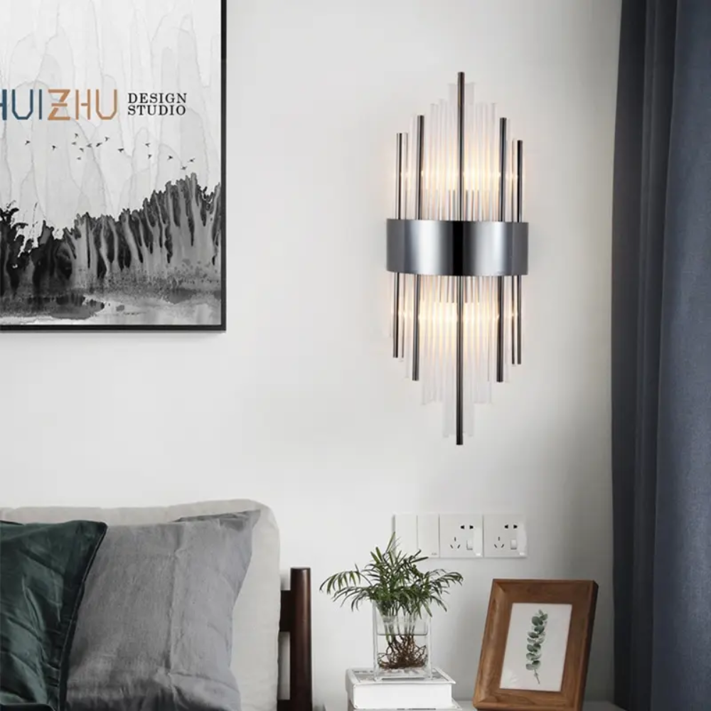 Crown-Luxe Wall Light