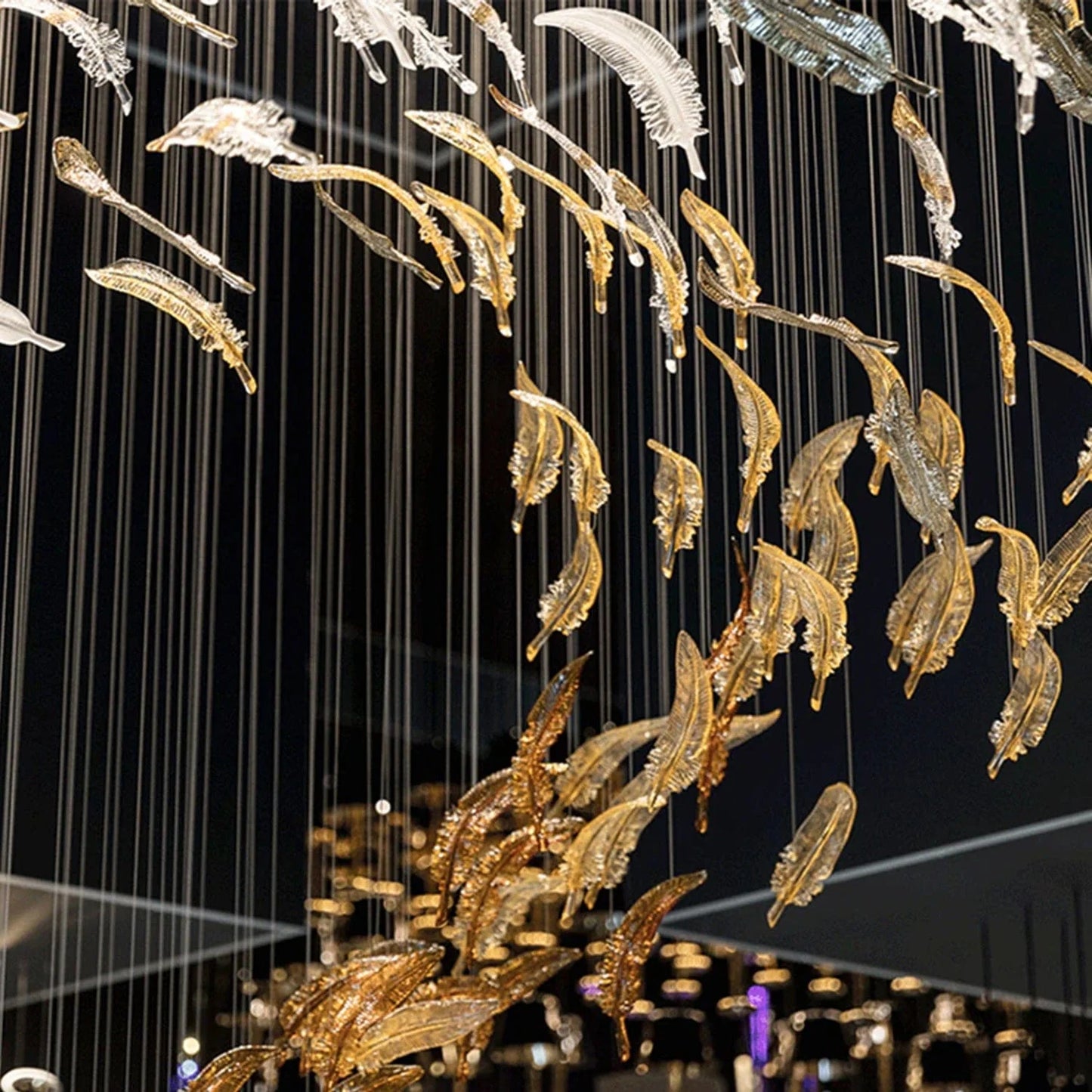 Élanora Leaf Chandelier