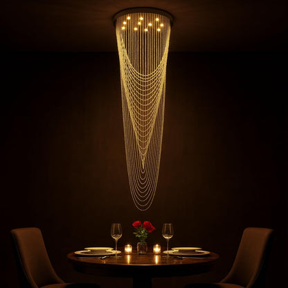 Crystal Imperial Glacé Crystal Chandelier