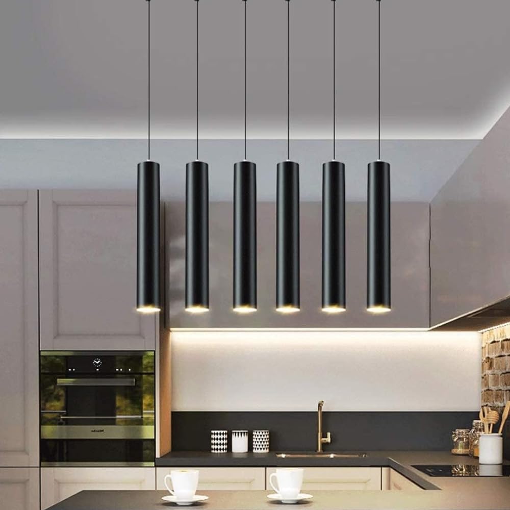 Sleekglow Metal Black Surface Hanging COB Pendant Light
