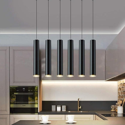 Sleekglow Metal Black Surface Hanging COB Pendant Light