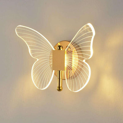 Glasswing Butterfly Wall Light