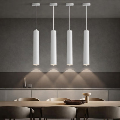 Sleekglow Metal Black Surface Hanging COB Pendant Light