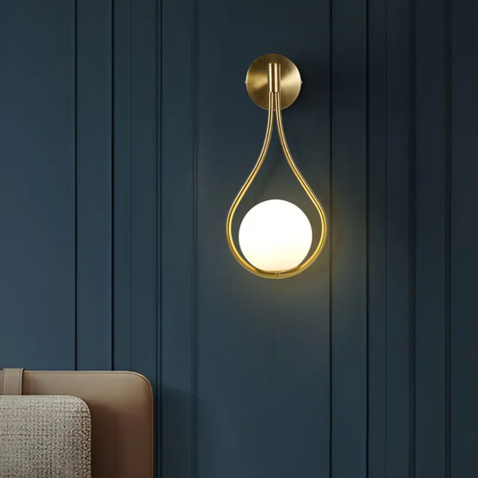 Tear Drop Glow Wall