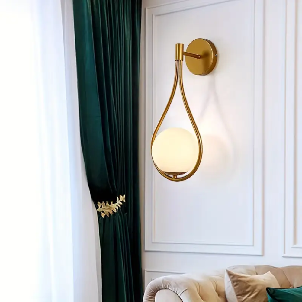 Tear Drop Glow Wall