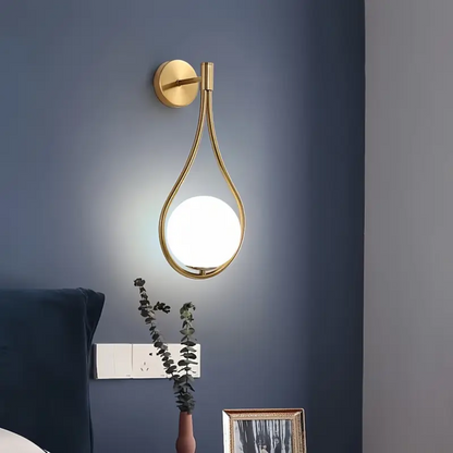 Tear Drop Glow Wall