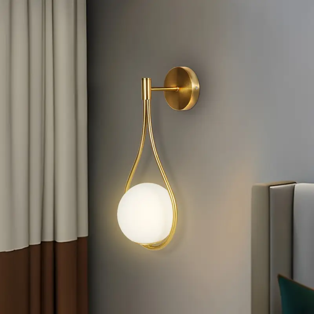 Tear Drop Glow Wall