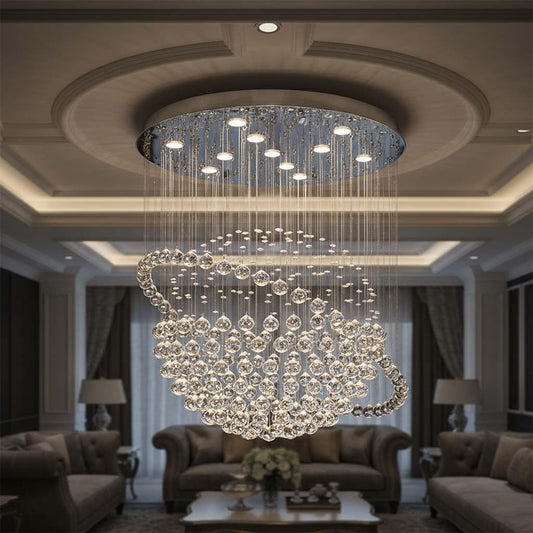 Crystal Galaxy Modern Crystal Chandelier