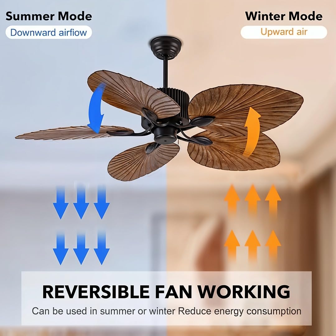 PalmAura Ceiling Fan