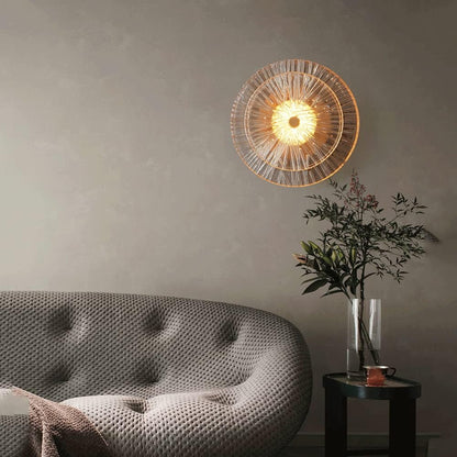 Solaris Glass Wall Light