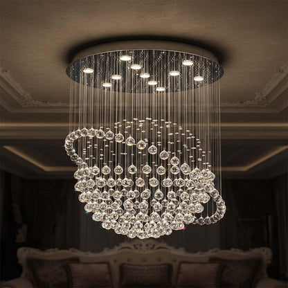Crystal Galaxy Modern Crystal Chandelier