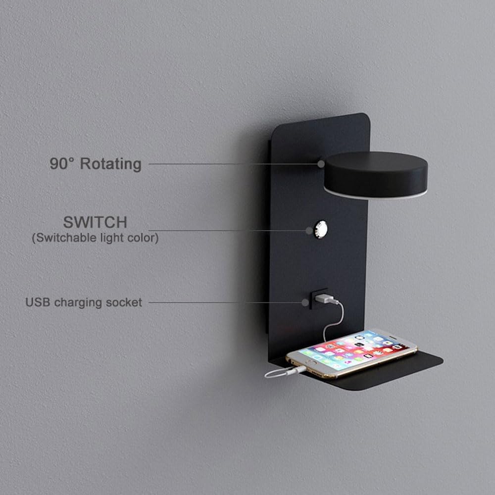 Swivel Bedside Lamp