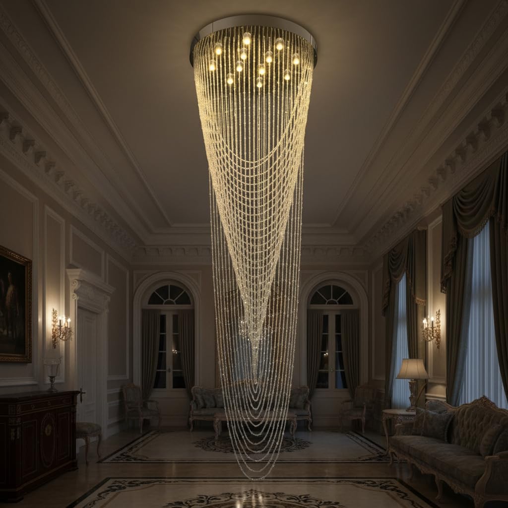 Crystal Imperial Glacé Crystal Chandelier