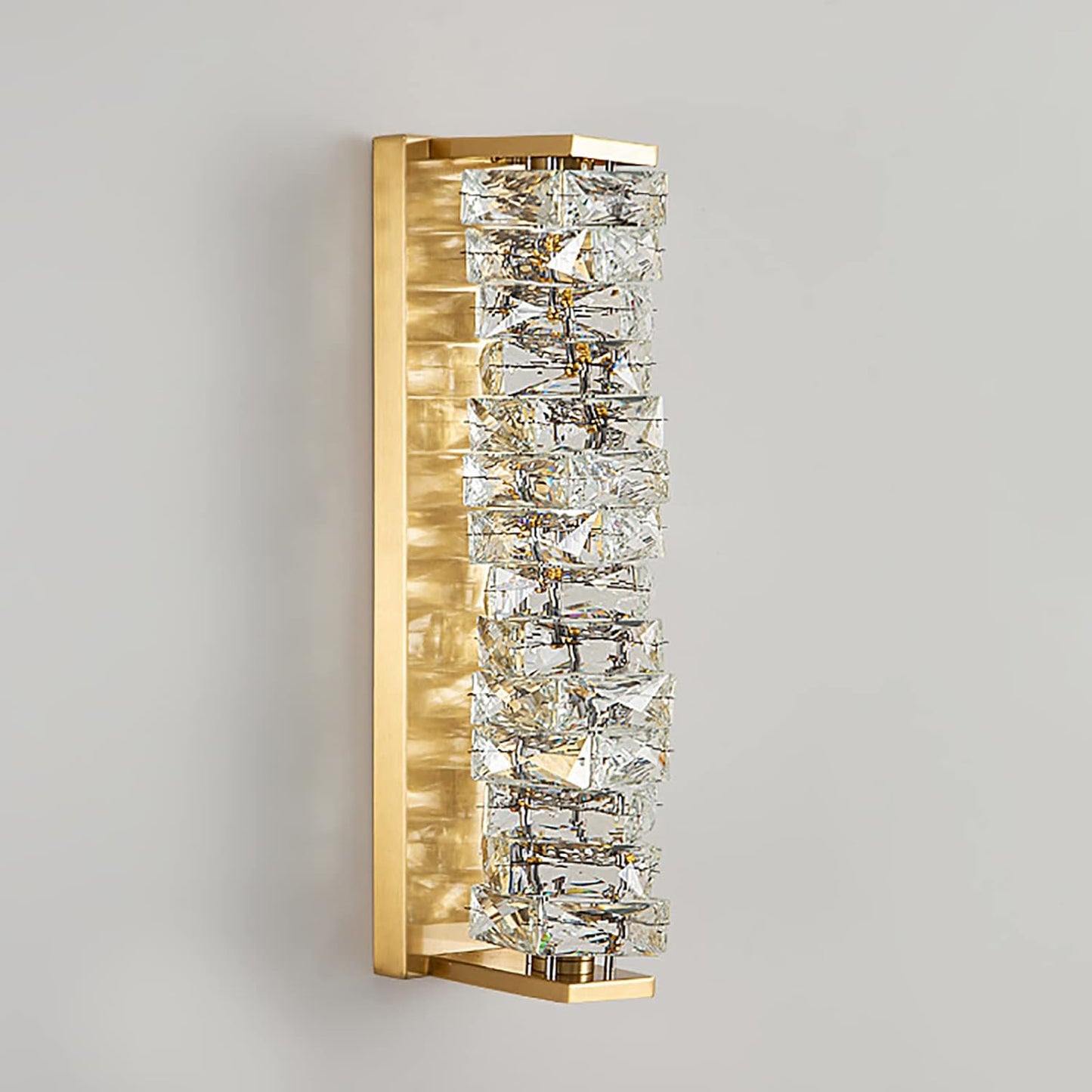 Élan Crystal Spiral Wall Light