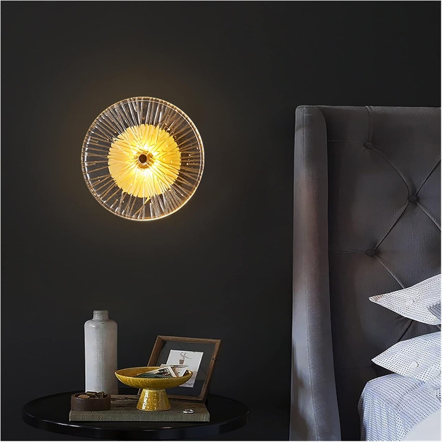 Solaris Glass Wall Light