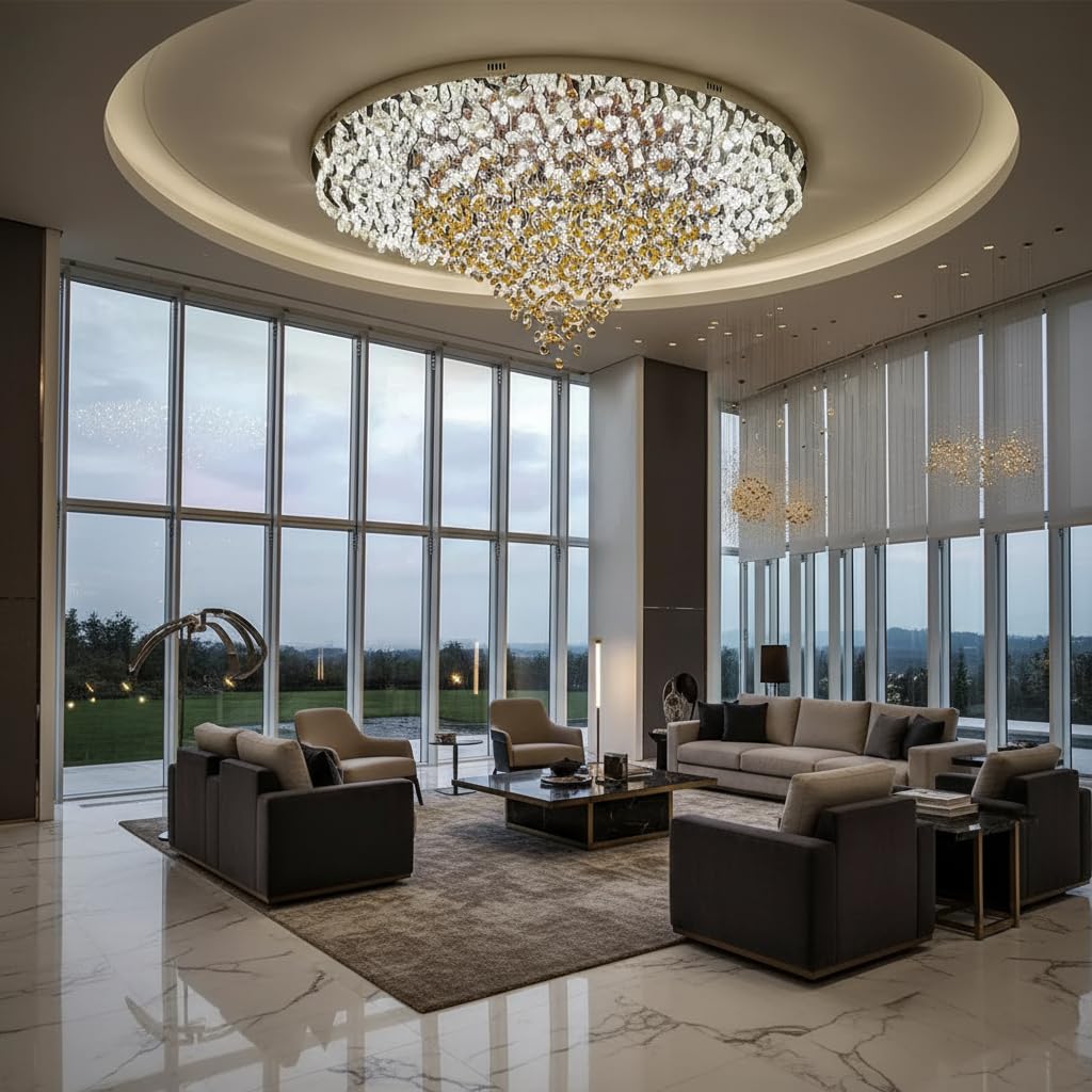 Starfall Gemstone Chandelier