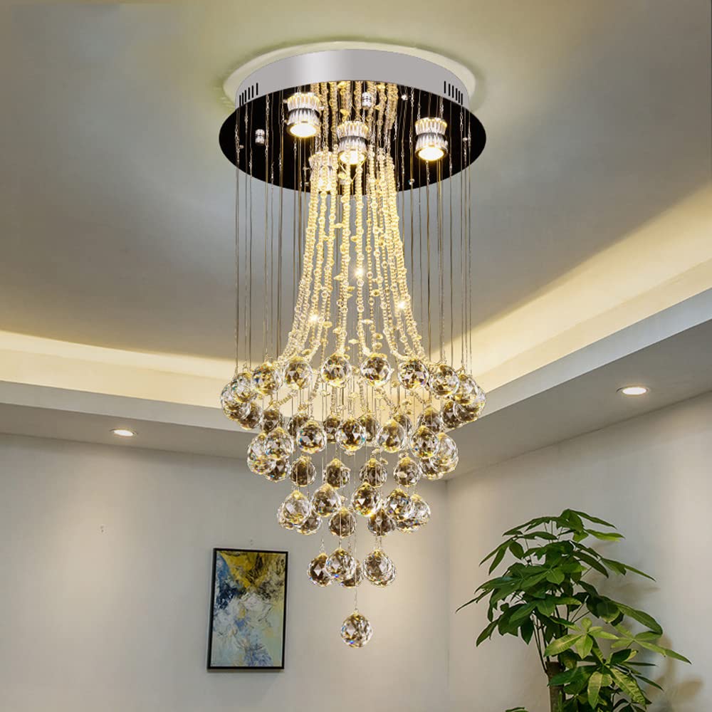 Modern Diamond Falls Chandelier