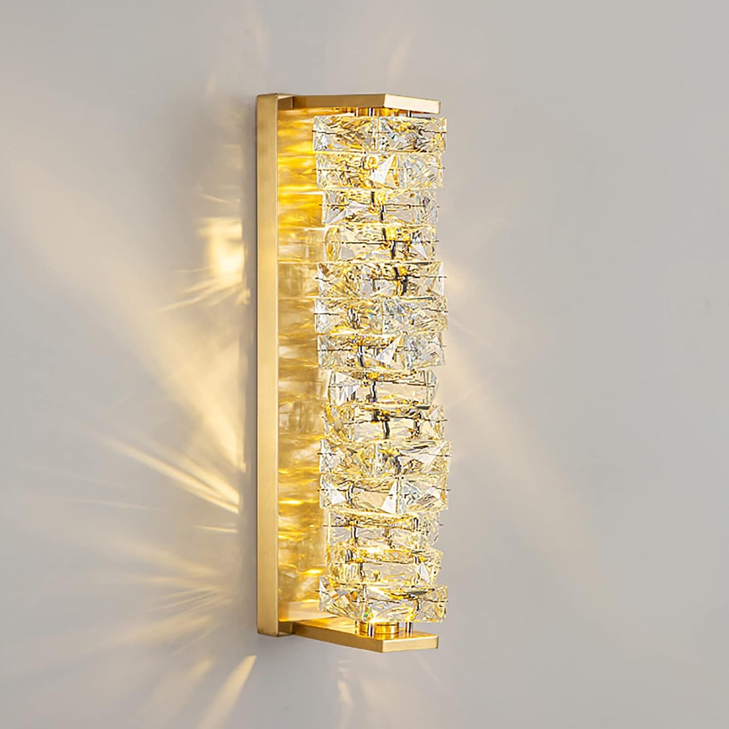 Élan Crystal Spiral Wall Light
