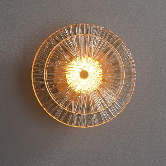 Solaris Glass Wall Light