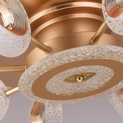 Vantelle Luxury Retractable Chandelier Fan