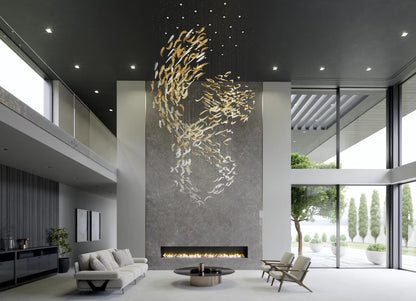 Élanora Leaf Chandelier