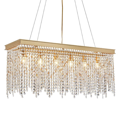 Diamond Curtain Crystal Chandelier