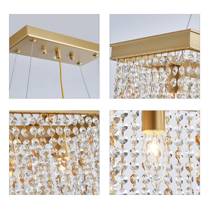 Diamond Curtain Crystal Chandelier