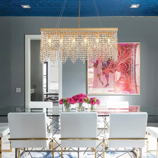 Diamond Curtain Crystal Chandelier