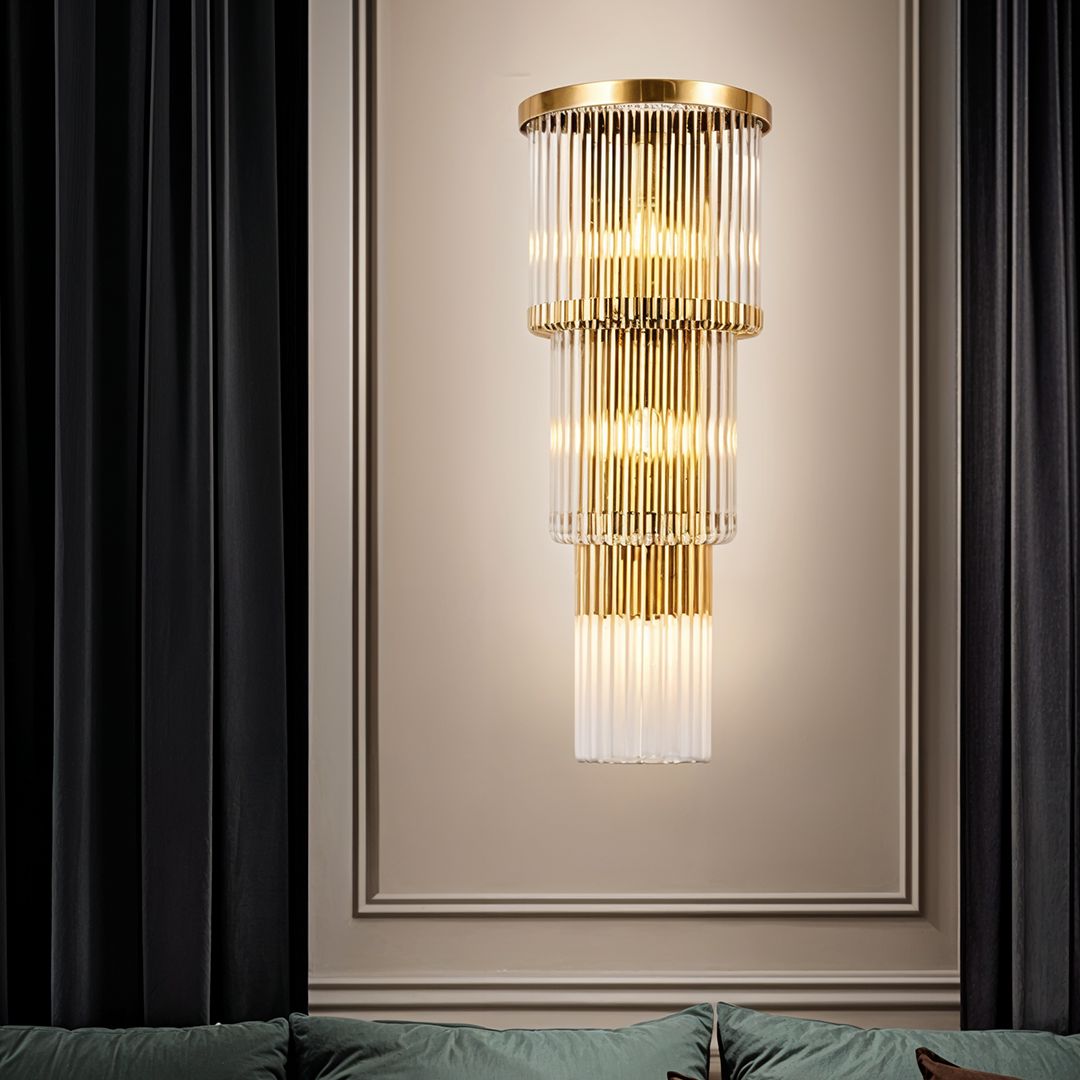 Golden Aura Luxury Wall Light