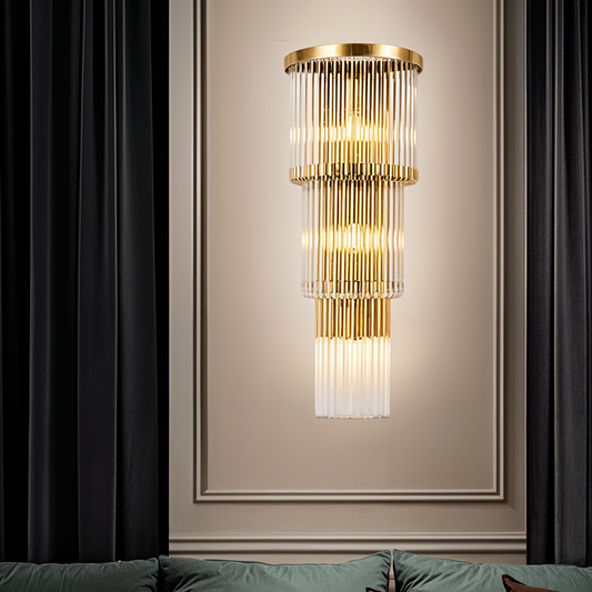 Golden Aura Luxury Wall Light
