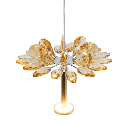 Crystal Lotus Hanging Light