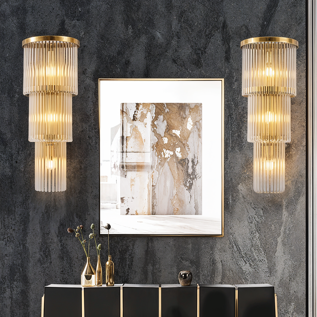 Golden Aura Luxury Wall Light