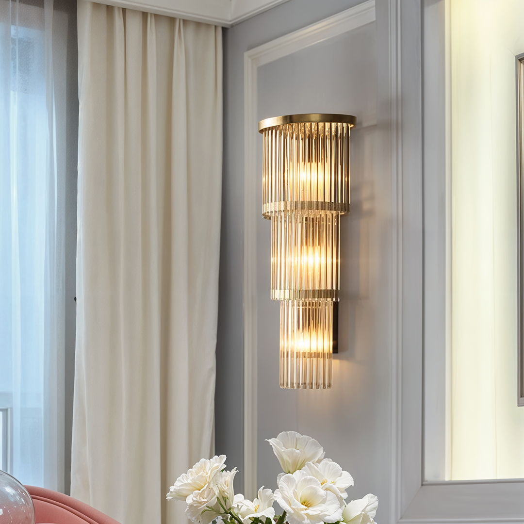 Golden Aura Luxury Wall Light