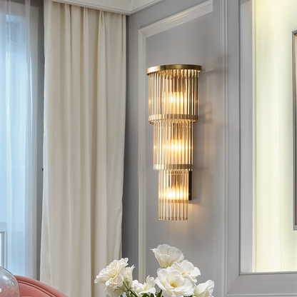 Golden Aura Luxury Wall Light