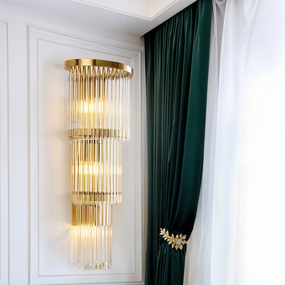 Golden Aura Luxury Wall Light