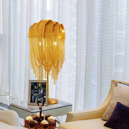 Chain Luxe Table Lamp