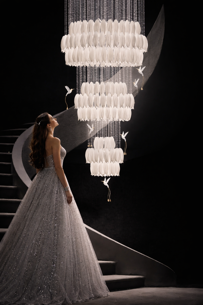 Tulip Pendant Chandelier Light