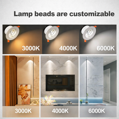 LED COB Spot Recessed Downlights